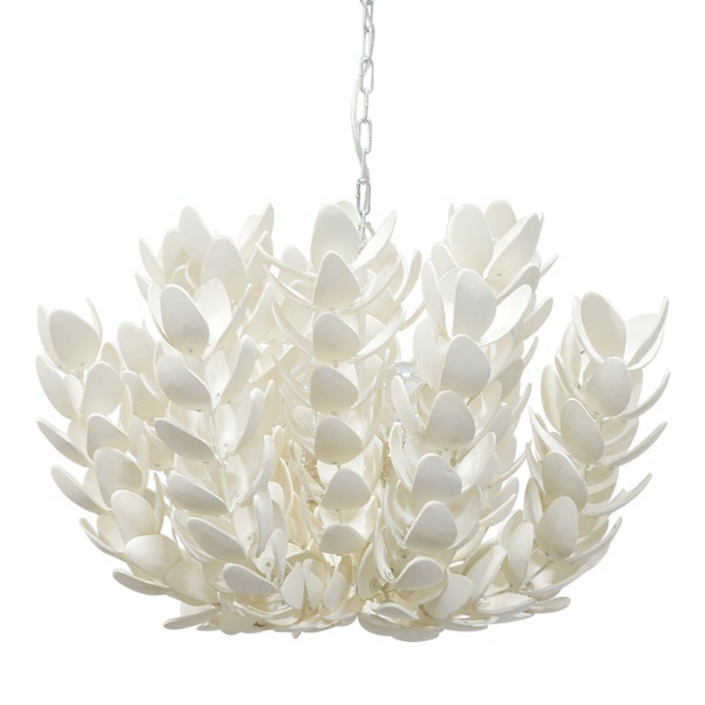 COCO SHELL PETAL CHANDELIER - MAK & CO