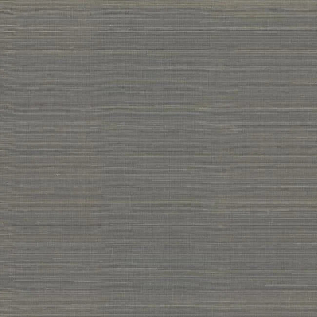 ABACA WEAVE WALLPAPER IN CHARCOAL - MAK & CO