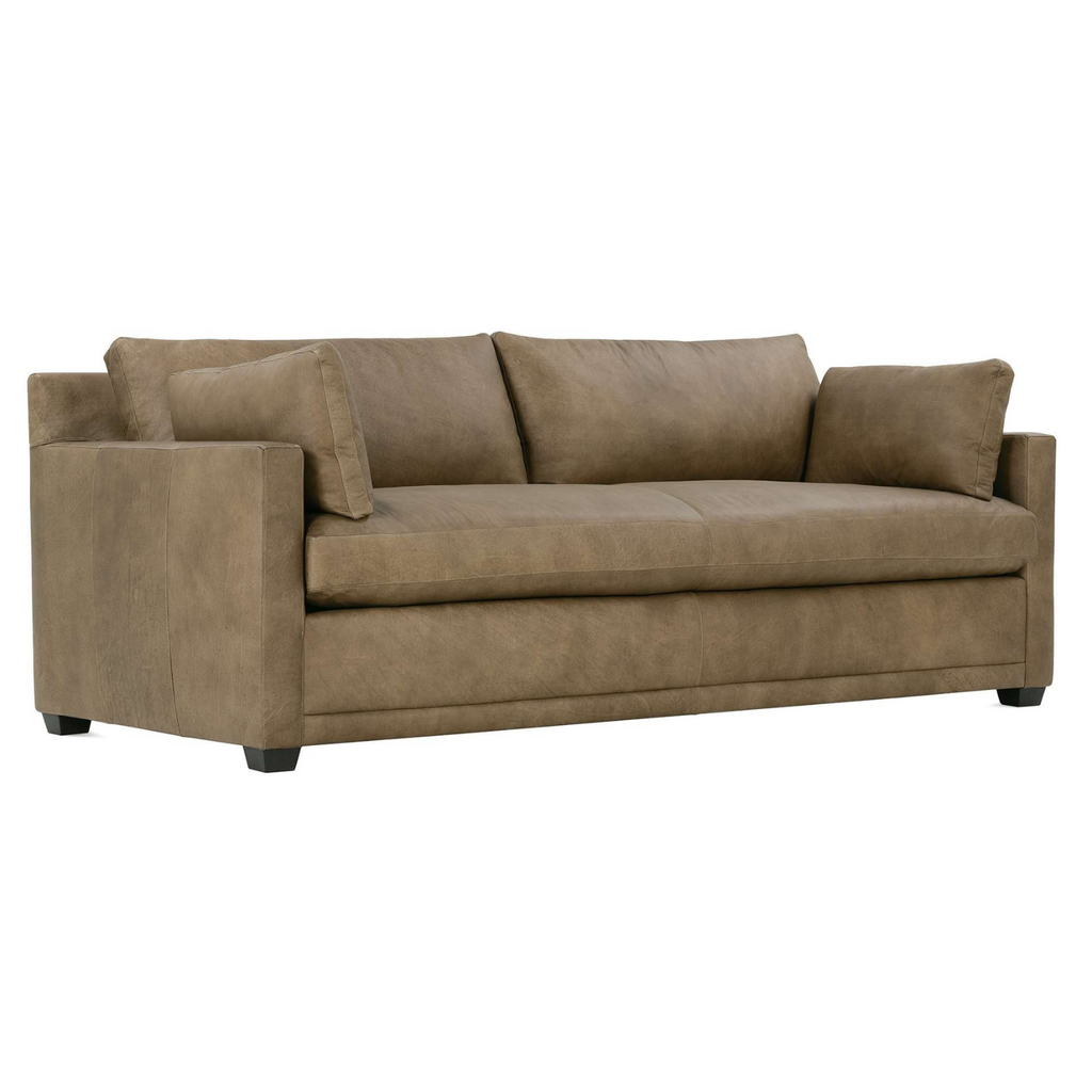 SERENA 88" LEATHER SOFA - MAK & CO