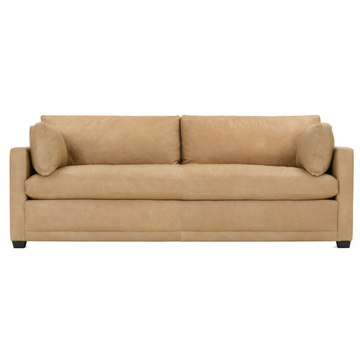 SERENA 88" LEATHER SOFA - MAK & CO