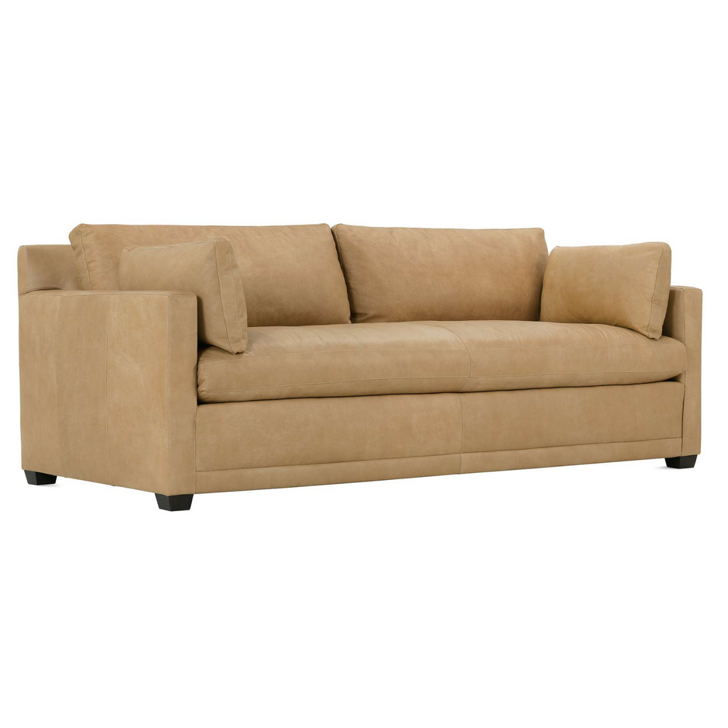 SERENA 88" LEATHER SOFA - MAK & CO