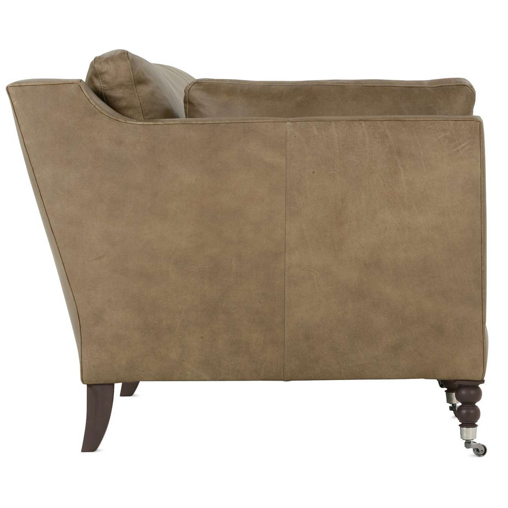 MADDIE 90" LEATHER SOFA - MAK & CO