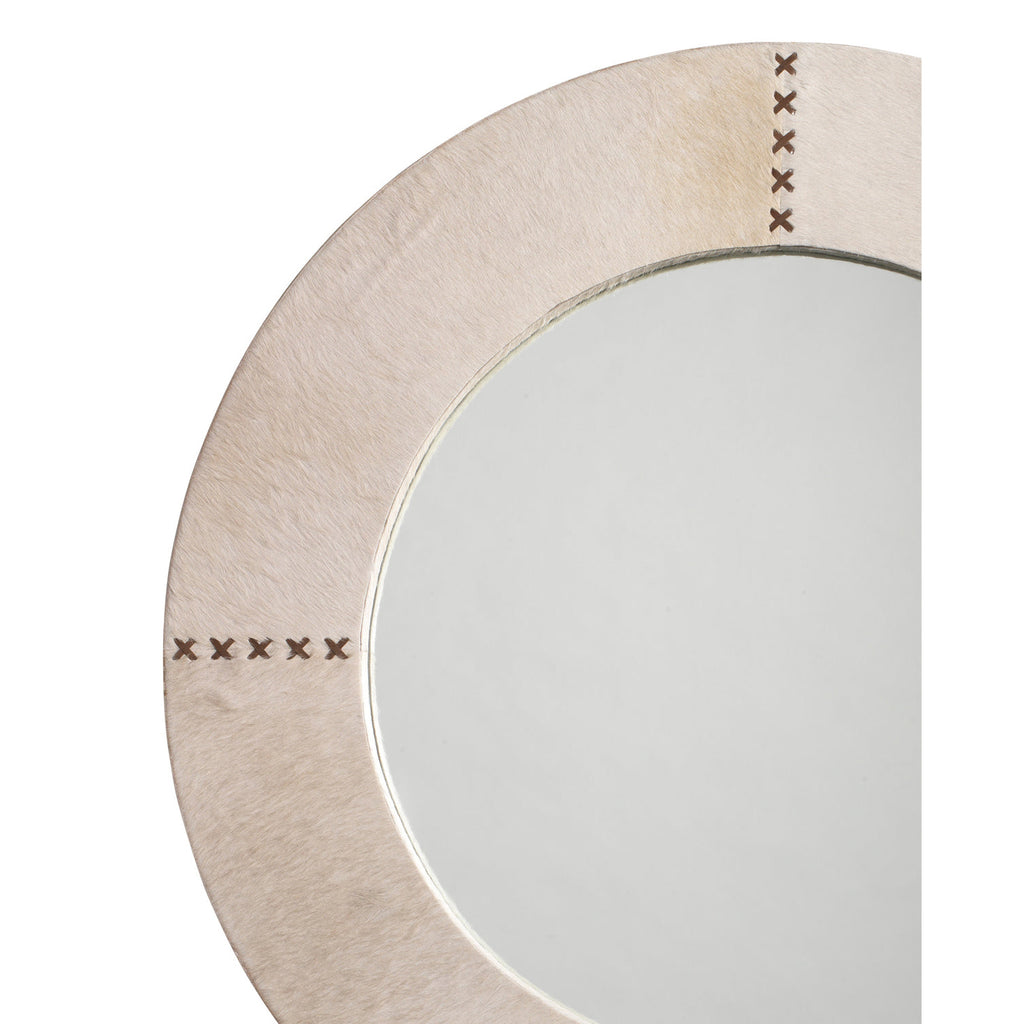 ASPEN MIRROR IN WHITE HYDE - MAK & CO