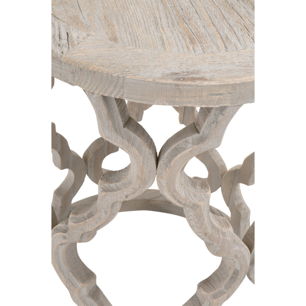 ELM WOOD END TABLE - MAK & CO
