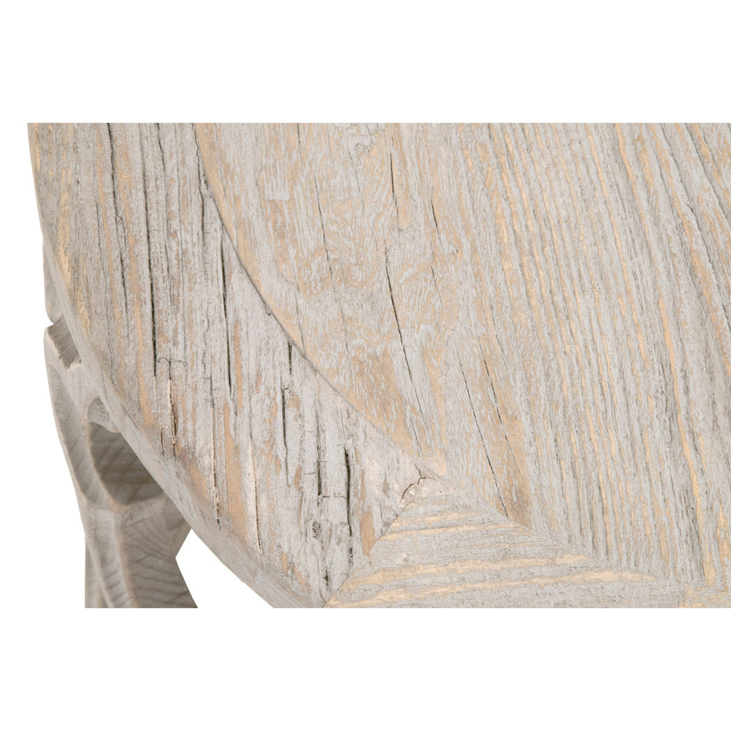 ELM WOOD END TABLE - MAK & CO