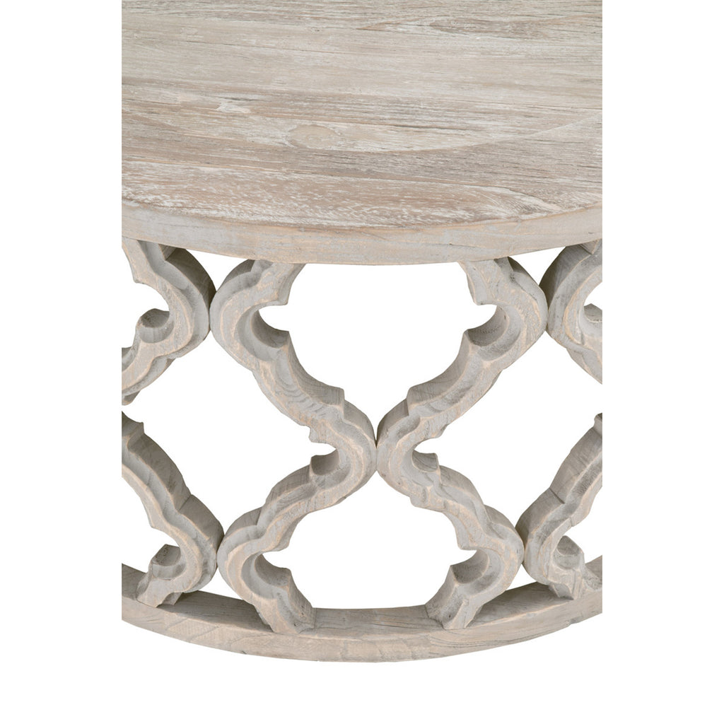 ELM WOOD LARGE COFFEE TABLE - MAK & CO.