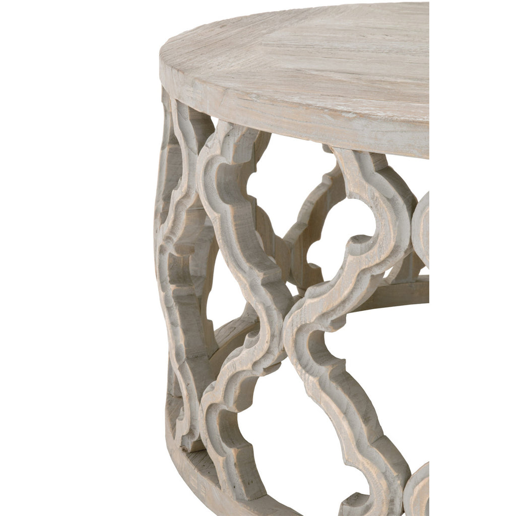 ELM WOOD LARGE COFFEE TABLE - MAK & CO.